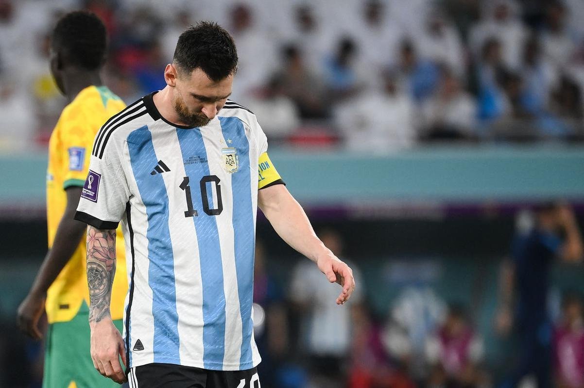 Argentina e Austrlia se enfrentaram pelas oitavas de final da Copa do Mundo