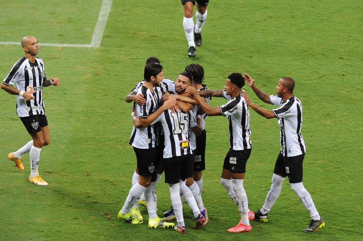 Fotos da vitria do Atltico sobre o Uberlndia, no Mineiro, em Belo Horizonte, pela terceira rodada do Campeonato Mineiro de 2021