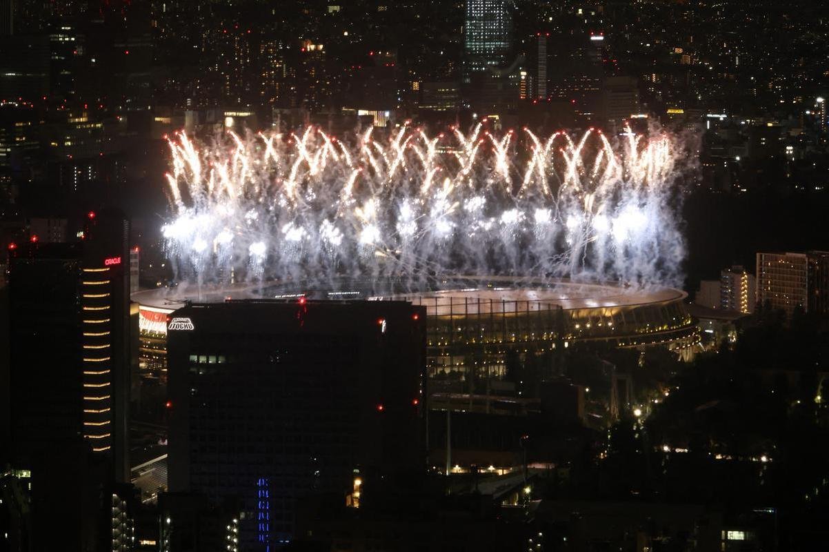 Fotos da Cerimnia de Abertura dos Jogos Paralmpicos de Tquio