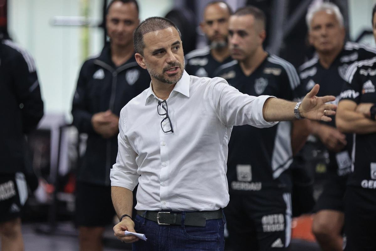 Veja fotos do primeiro dia de pr-temporada do Atltico