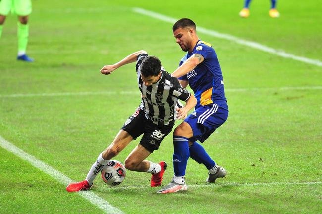 Fotos do jogo entre Atltico e Boca Juniors, no Mineiro, em Belo Horizonte, pela volta das oitavas de final da Copa Libertadores 2021