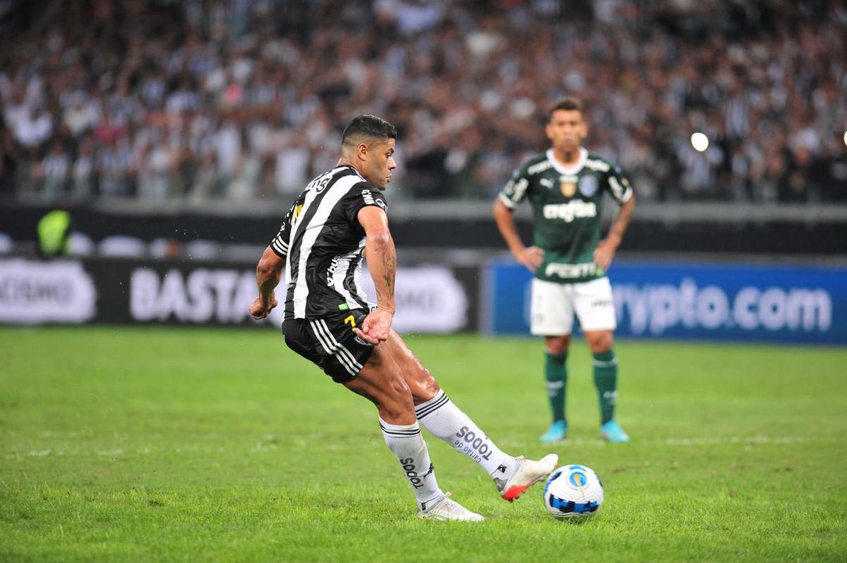 Fotos do jogo de ida das quartas de final da Copa Libertadores, entre Atltico e Palmeiras, no Mineiro