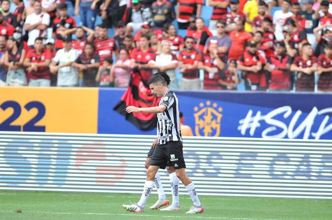 Nacho abriu o placar para o Atltico na final da Supercopa: 1 a 0
