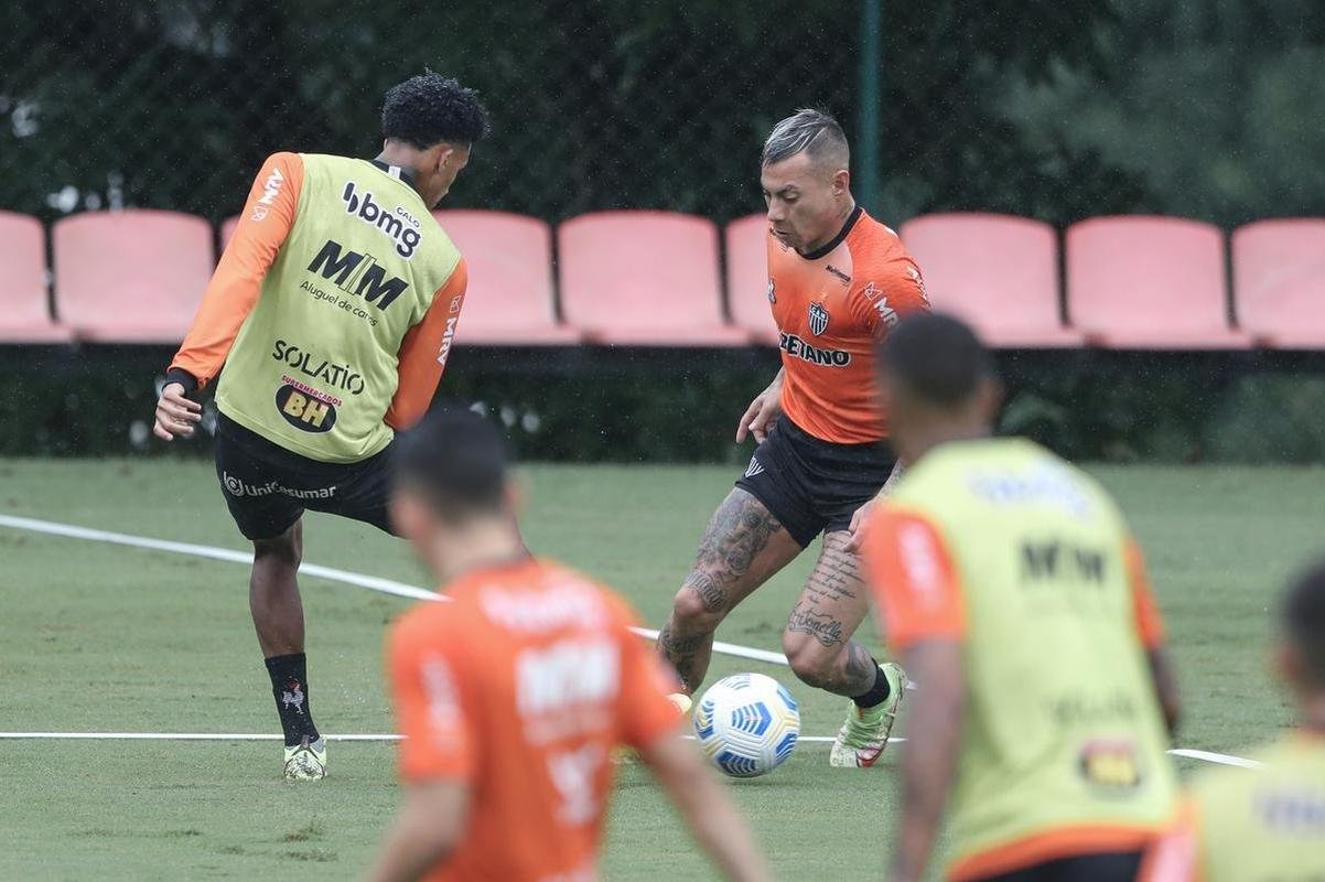 Fotos do treino do Atltico neste domingo na Cidade do Galo (21/11)