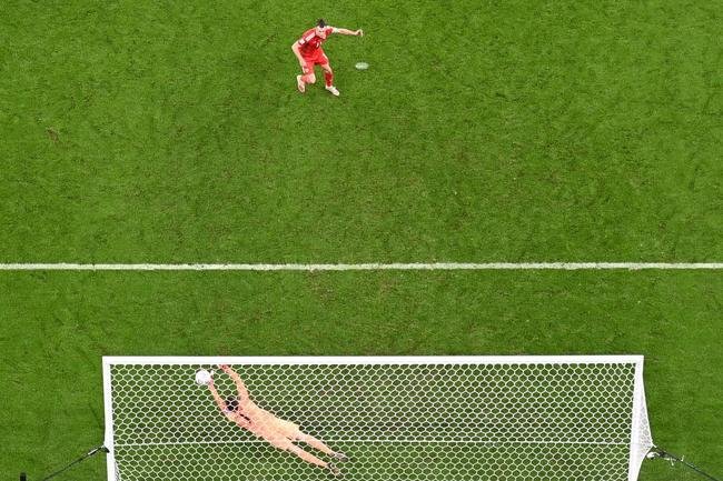 Fotos do jogo entre Estados Unidos e Pas de Gales no Estdio Ahmad bin Ali, pelo Grupo B da Copa do Mundo, no Catar