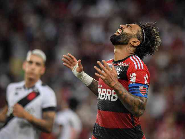 Gabilgol  dvida no Flamengo para a partida contra o Red Bull Bragantino