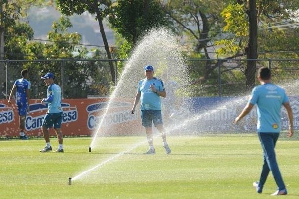 Fotos do treino do Cruzeiro desta quarta-feira, 2 de outubro, na Toca da Raposa II