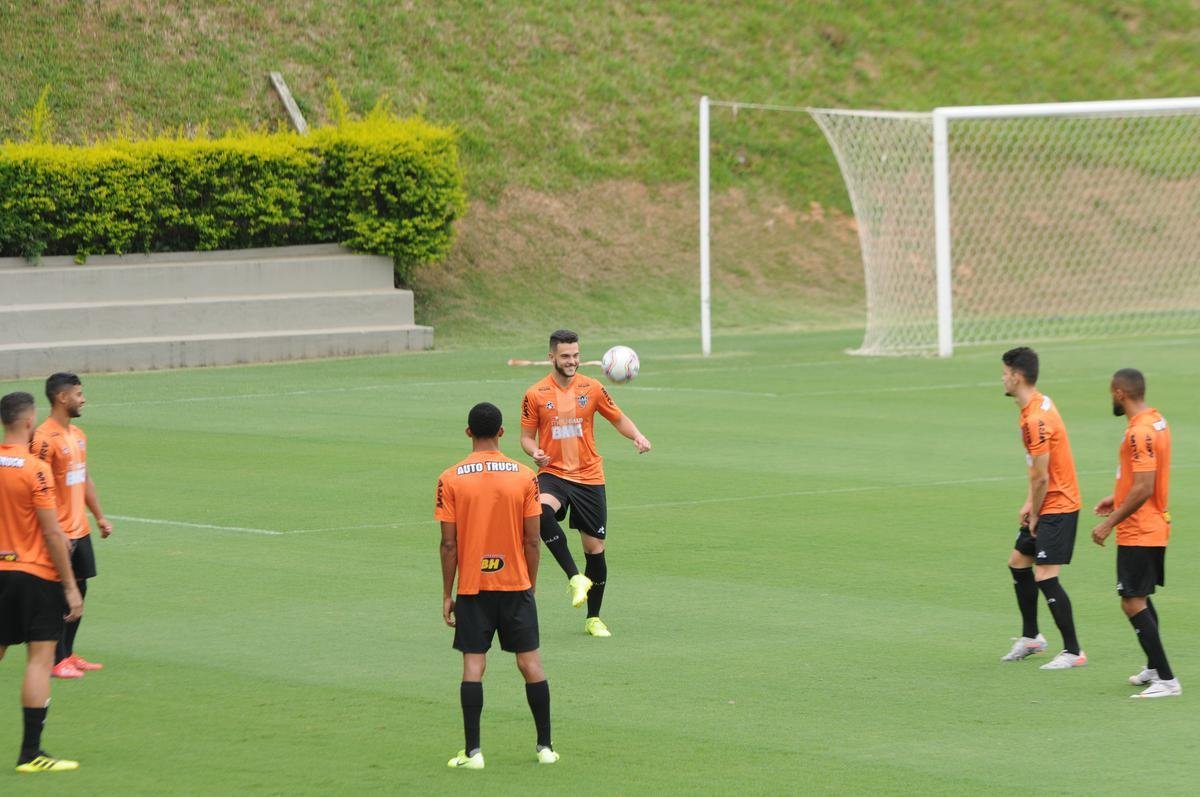 Fotos do Atltico nesta quinta-feira, na Cidade do Galo