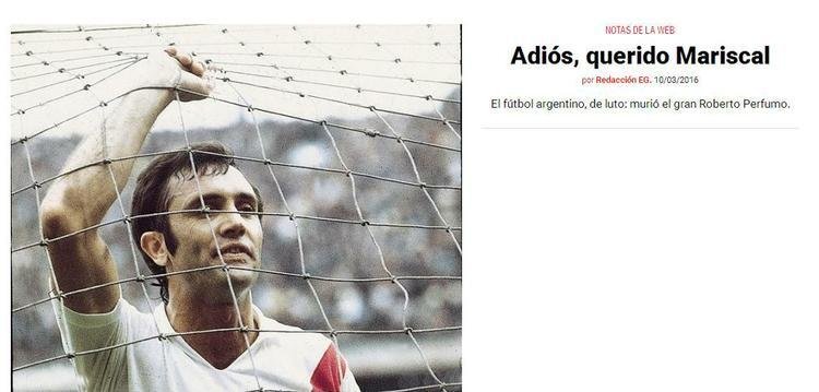 El Gráfico dá adeus ao Marechal, um grande do futebol