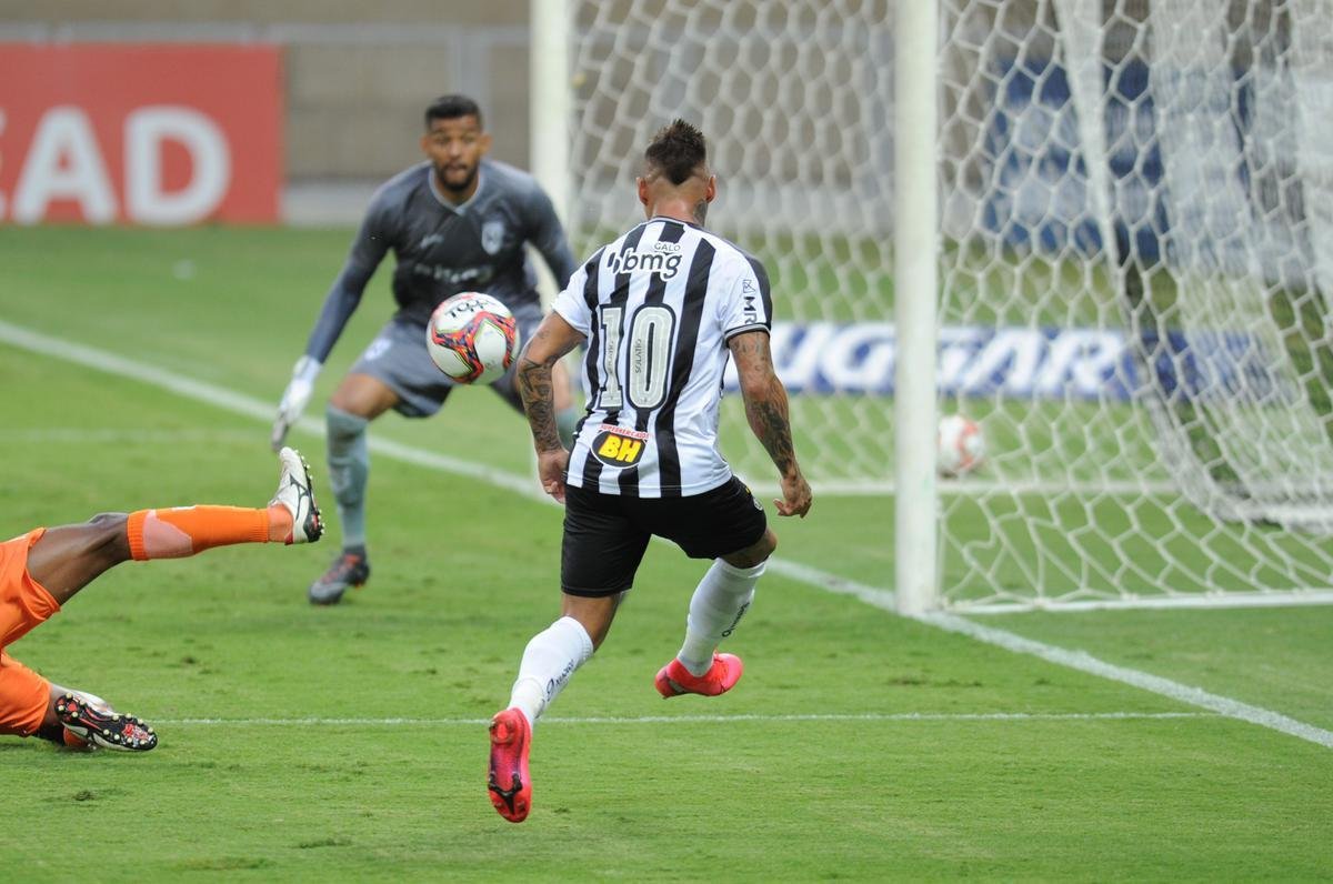 Fotos do jogo entre Atltico e Coimbra, no Mineiro, em Belo horizonte, pela quinta rodada do Campeonato Mineiro de 2021