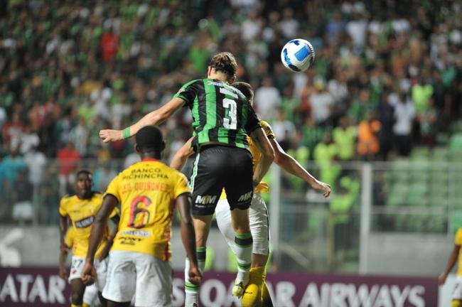 Fotos do empate por 0 a 0 entre Amrica e Barcelona de Guayaquil, no Independncia, em BH, pela terceira fase da Copa Libertadores