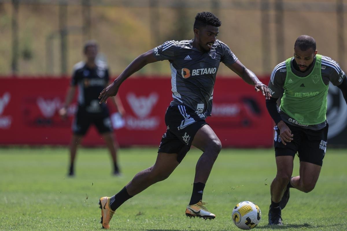 Imagens do treino do Atltico (8/9)