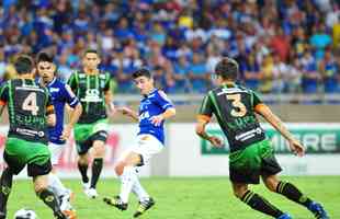 Cruzeiro e Amrica empataram em 0 a 0, no dia 24 de abril de 2016, no Mineiro, em Belo Horizonte, pelo jogo de volta da semifinal do Campeonato Mineiro.