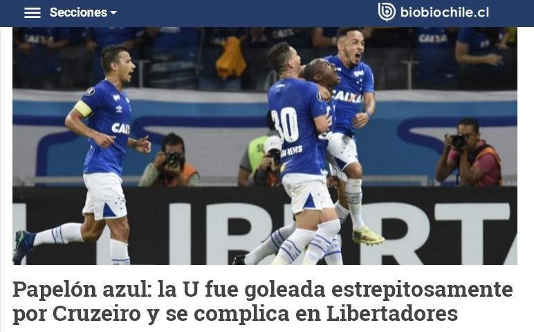 Manchetes dos veculos de comunicao do Chile. Rdio Bio Bio