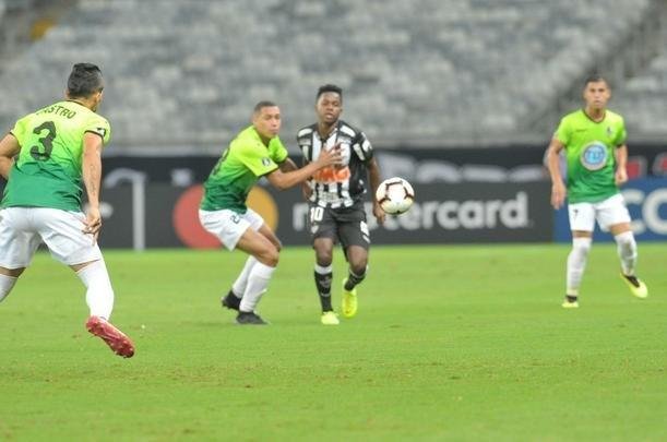Veja fotos da partida entre Atltico e Zamora, no Mineiro