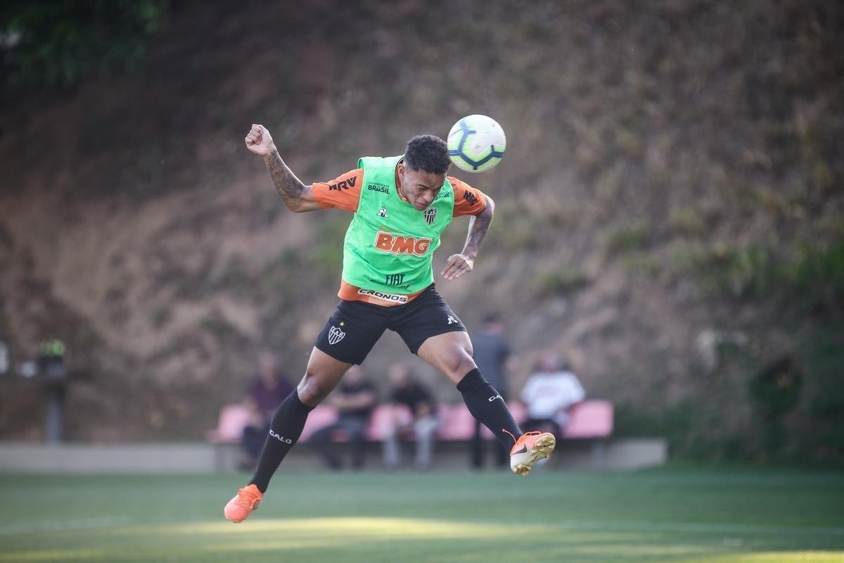 Fotos do ltimo treino do Atltico antes do jogo com o Grmio