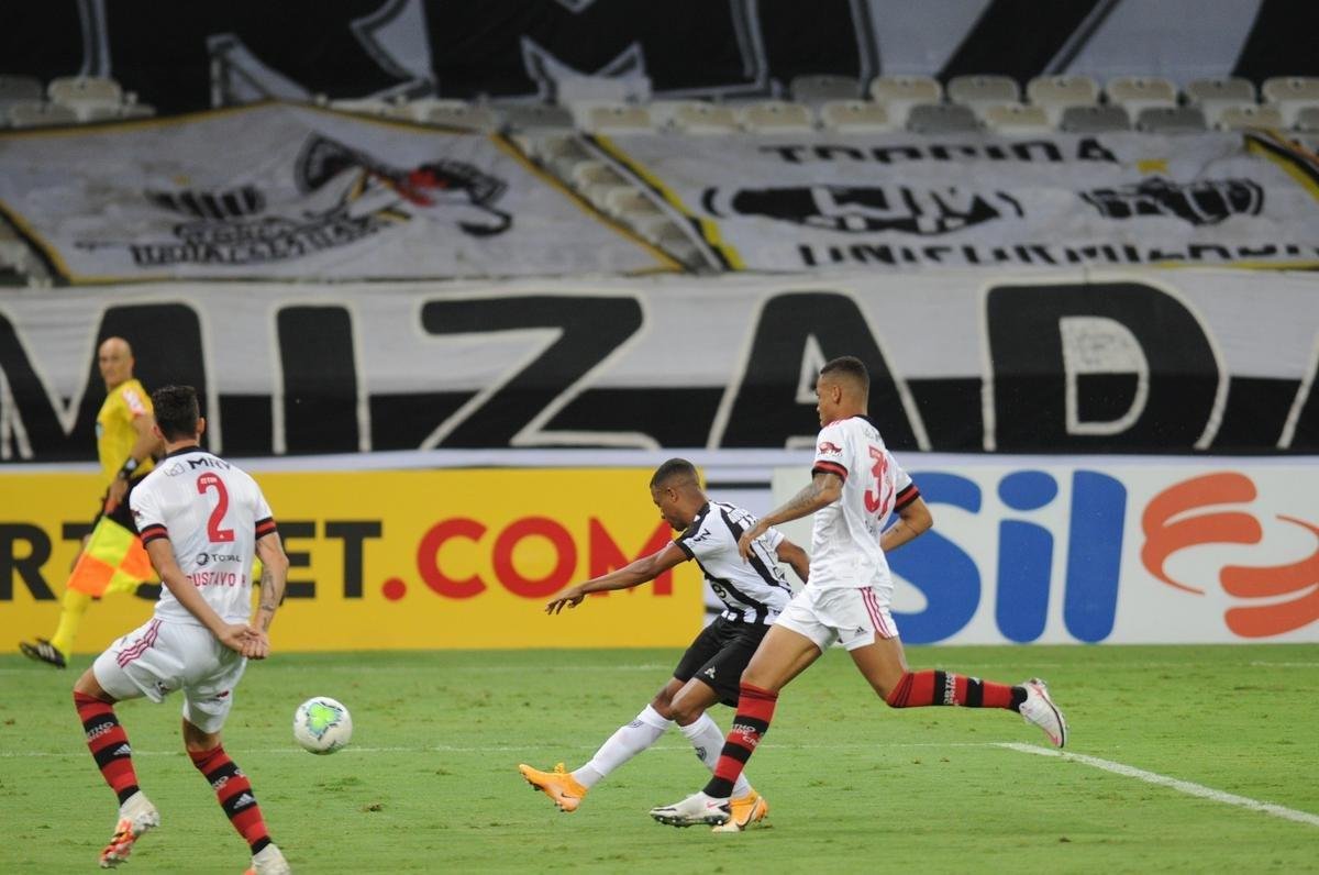 Imagens do jogo entre Atltico e Flamengo, no Mineiro, pelo Brasileiro