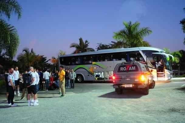 Imagens do treinamento da Seleo Francesa na Toca da Raposa II, em Belo Horizonte