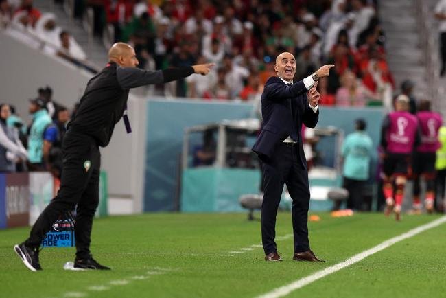 Blgica e Marrocos se enfrentaram no Estdio Al-Thumama