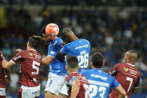 Veja fotos do jogo entre Cruzeiro e Patrocinense