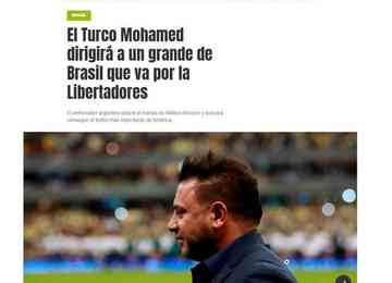 Argentino Antonio 'Turco' Mohamed é o novo treinador do Galo