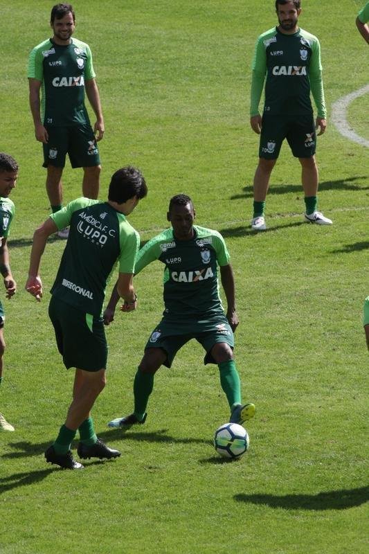 Amrica se prepara para enfrentar o Cruzeiro, nesta quinta-feira, s 19h30, pela 13 rodada do Brasileiro