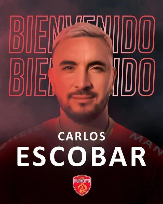 Sport Huancayo (Peru) contratou o atacante Carlos Escobar