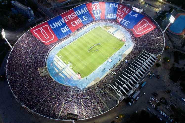Reprodução/Twitter Universidad de Chile @udechile Reprodução/Twitter Universidad de Chile @udechile