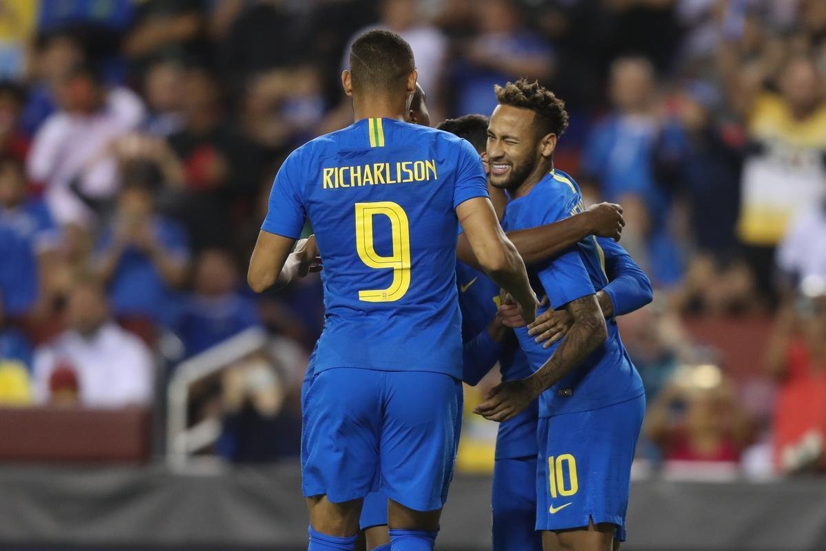 Seleo Brasileira no teve dificuldade para vencer El Salvador no amistoso em Washington 