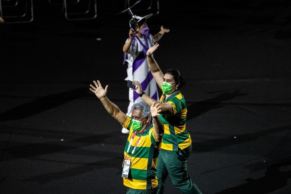 Fotos da Cerimnia de Abertura dos Jogos Paralmpicos de Tquio