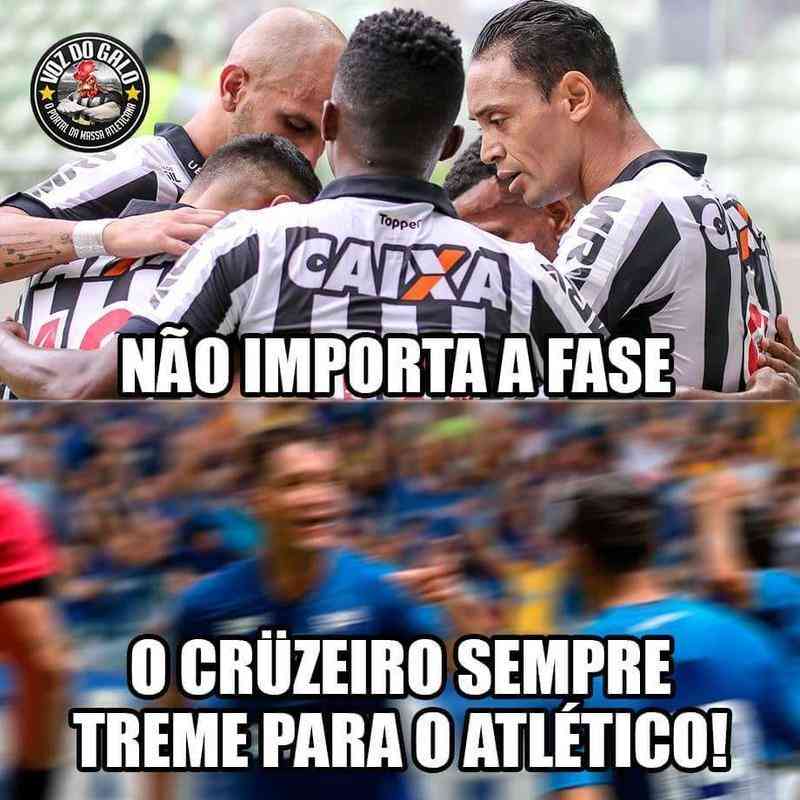 Memes do clssico aps a vitria do Atltico sobre o Cruzeiro