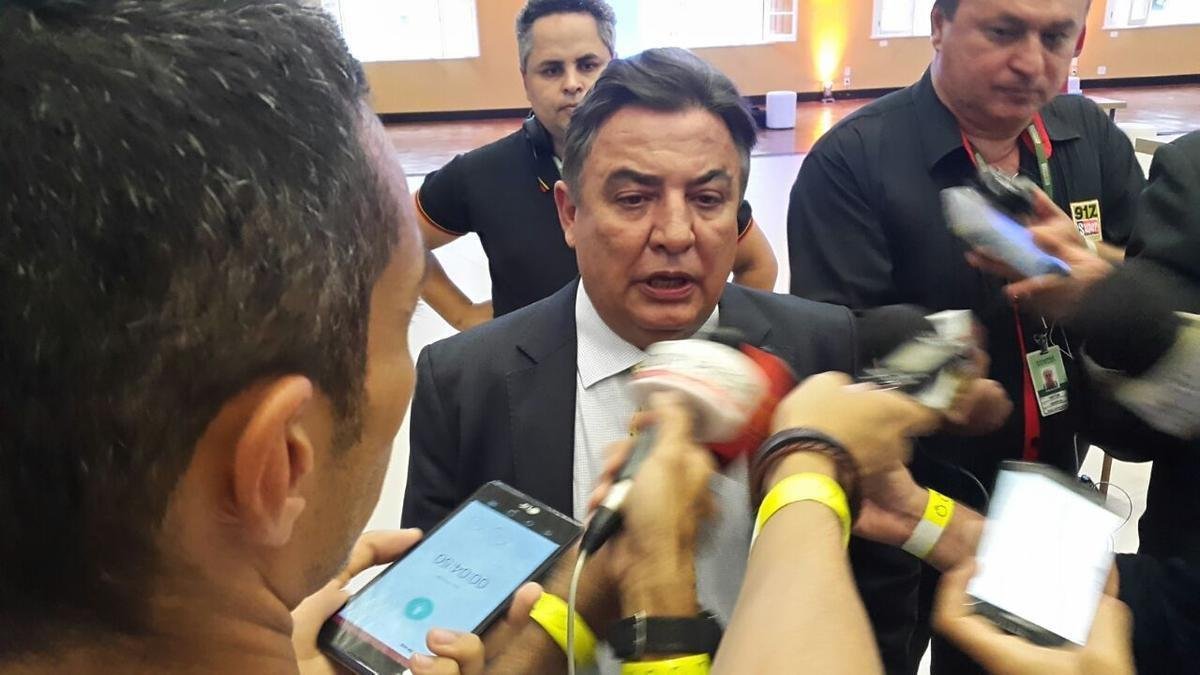 Novo presidente do Conselho Deliberativo do Cruzeiro, Zez Perrella concedeu entrevista