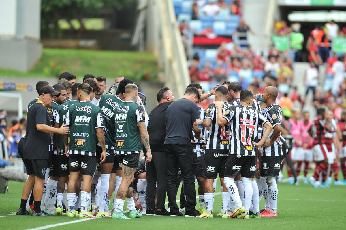 Fotos da final da Supercopa do Brasil, na Arena Pantanal, em Cuiab, entre Atltico e Flamengo