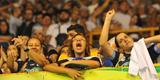 Imagens da premiao, da festa do time e da torcida cruzeirense no Mineirinho com o tri da Superliga
