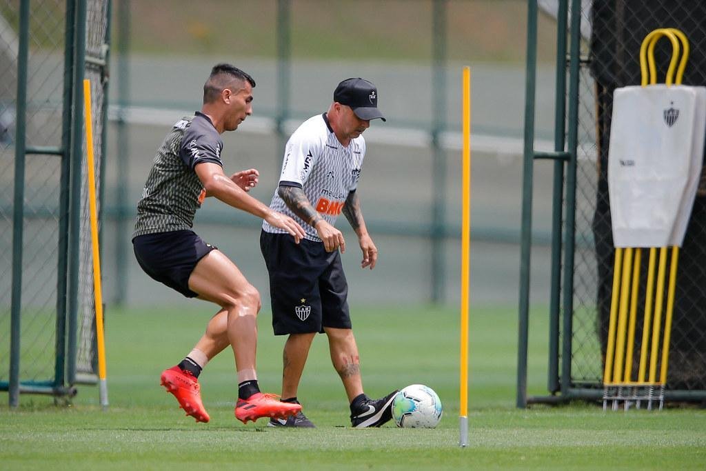 Fotos: Atltico se prepara para duelo contra o Flamengo