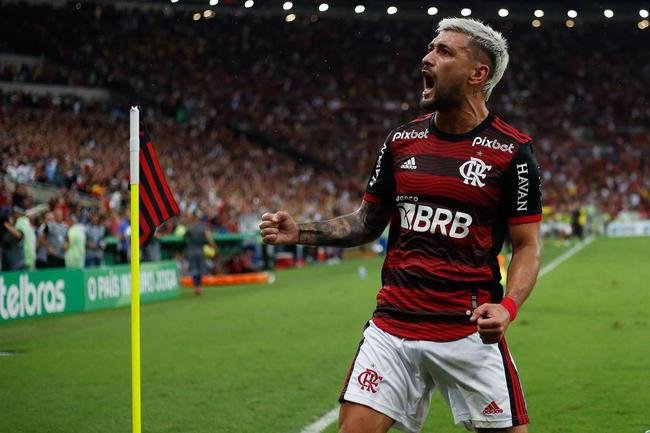 4� - Arrascaeta (Flamengo) - valor de mercado:  R$ 105,8 milh�es