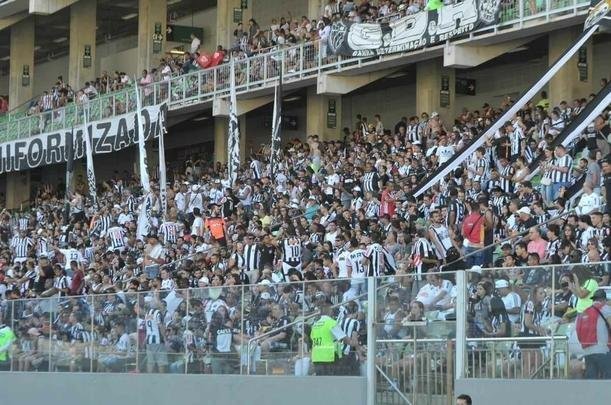 Torcida do Atltico na deciso do Campeonato Mineiro, no Independncia