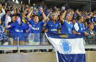 Torcida do Cruzeiro lotou o Mineiro em duelo com o Grmio pela semifinal da Copa do Brasil