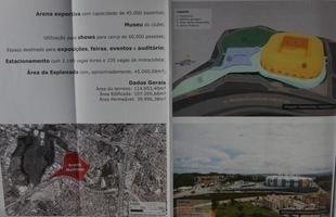 Imagens do projeto da Arena MRV, o est�dio do Atl�tico, apresentadas � PBH e ao estado