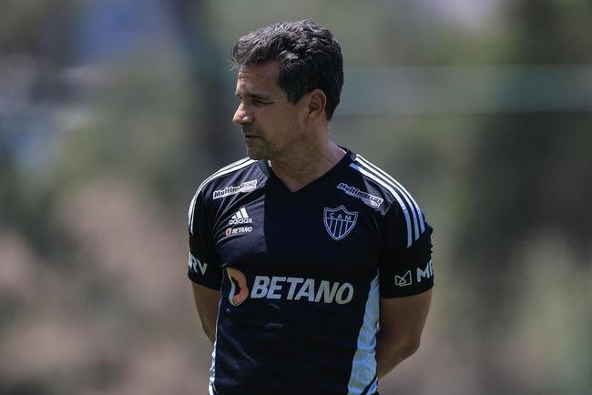 Treino do Atltico na Cidade do Galo, na manh desta tera-feira (11/10).