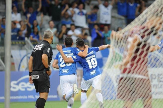 Veja fotos do jogo entre Cruzeiro e Patrocinense