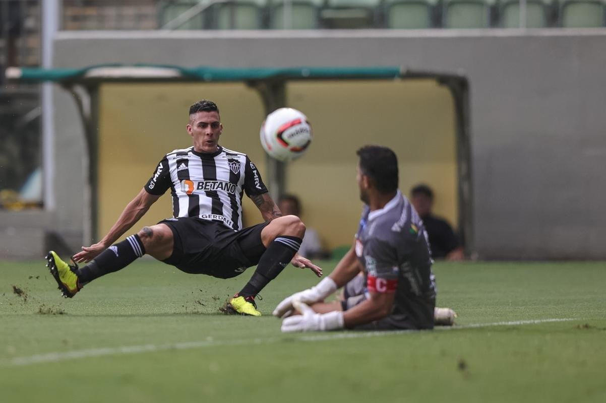 Atltico x Patrocinense: fotos do jogo pelo Campeonato Mineiro