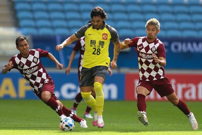 Ricardo Goulart: probabilidade de um mecanismo  alta, de dois  baixa. O valor de mercado do meia-atacante do Guangzhou Evergrande-CHI  de 7,22 milhes de euros.