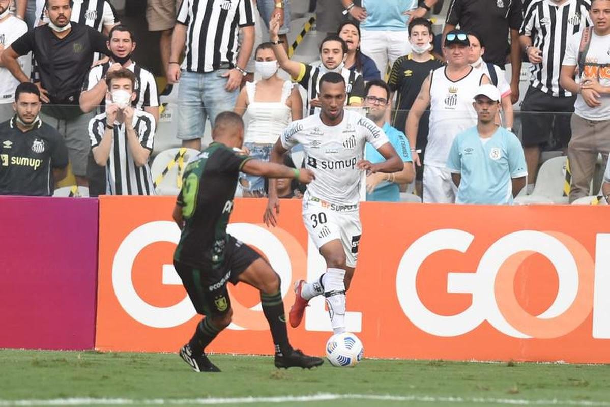 Santos e Amrica se enfrentaram na Vila Belmiro 
