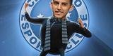 Ram�n �bila caiu nas gra�as da torcida do Cruzeiro em pouco tempo
