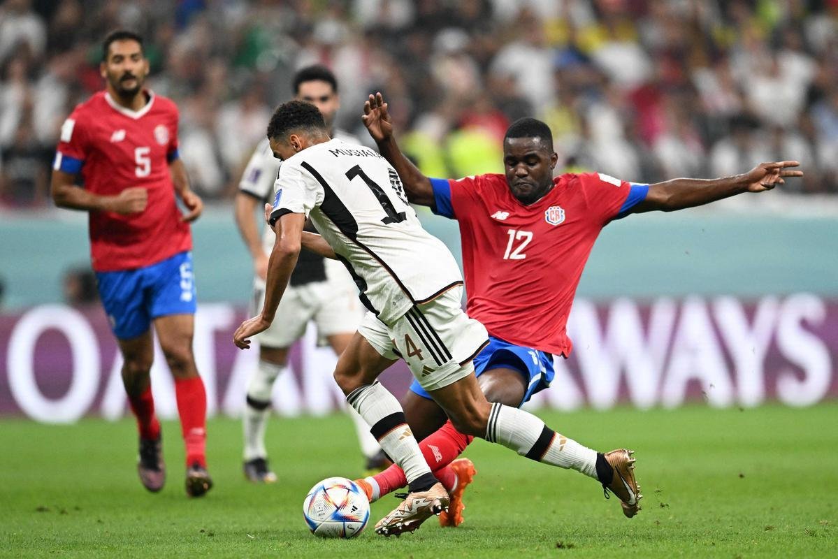 No Estdio Al Bayt, Costa Rica e Alemanha duelaram pela terceira ltima rodada do Grupo E da Copa do Mundo do Catar