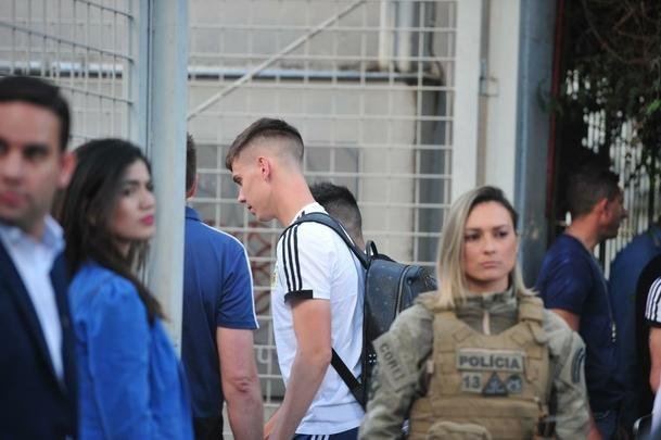 Seleo Argentina chegou a Belo Horizonte para jogo contra o Brasil