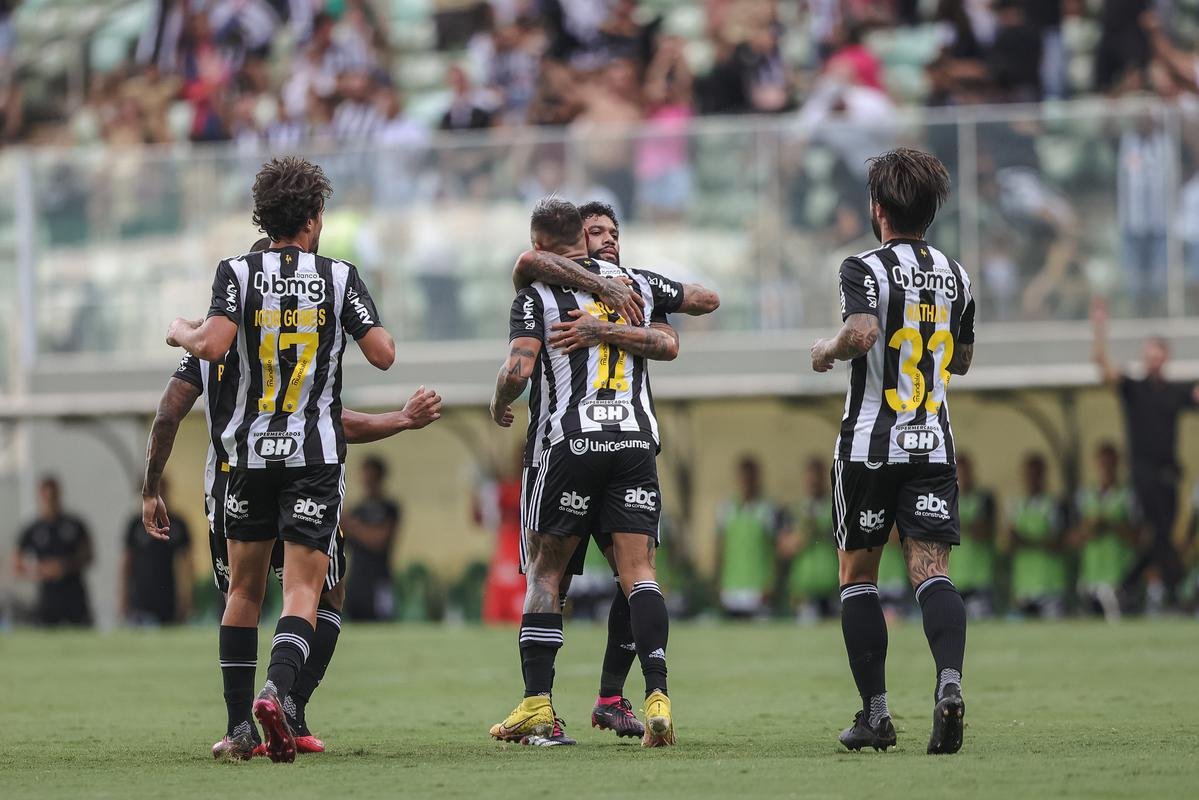 Atltico x Patrocinense: fotos do jogo pelo Campeonato Mineiro