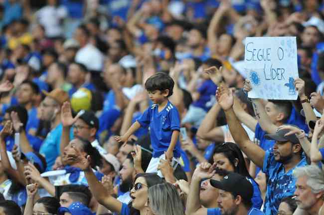 7º Cruzeiro 2 x 1 Novorizontino - 46,890 fans, in Mineirão, for the 18th round of Serie B;  Revenue of BRL 1,453,852.00