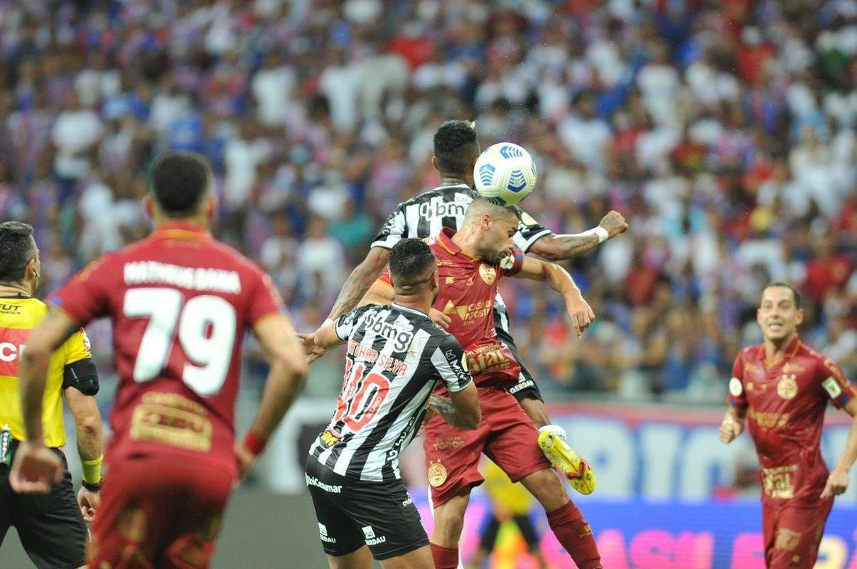 Fotos do jogo entre Bahia e Atltico, na Fonte Nova, em Salvador, pela 32 rodada do Campeonato Brasileiro